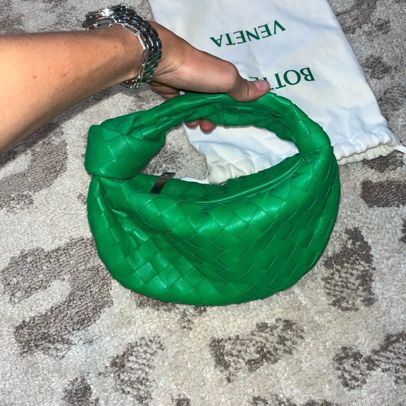 Bottega Veneta Mini Jodie in Parakeet Green - Picture 3 of 13